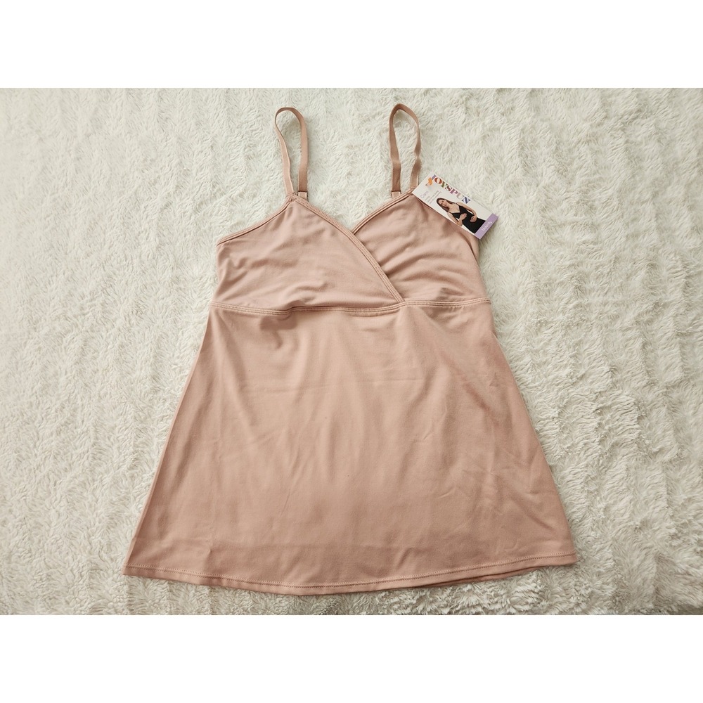 Joyspun Maternity Nursing Cami Tank Top Size S-M Mystical Rose Soft Adjustable